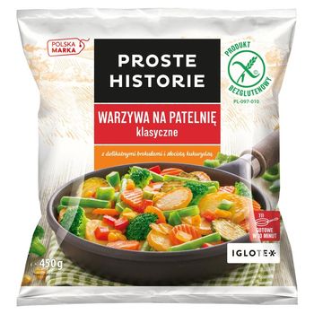 Proste Historie Warzywa na patelnię klasyczne 450 g
