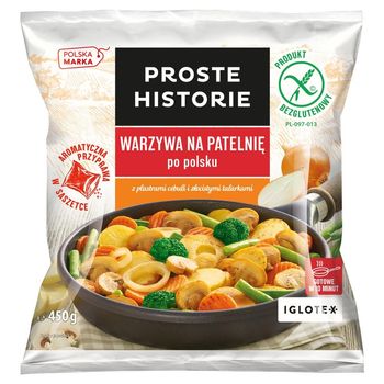 Proste Historie Warzywa na patelnię po polsku 450 g