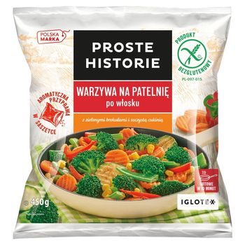 Proste Historie Warzywa na patelnię po włosku 450 g