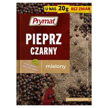 Prymat Pieprz czarny mielony 20 g