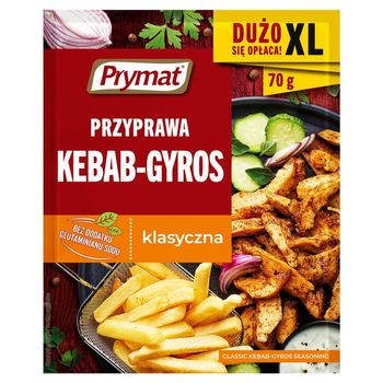 Prymat Przyprawa kebab-gyros klasyczna 70 g