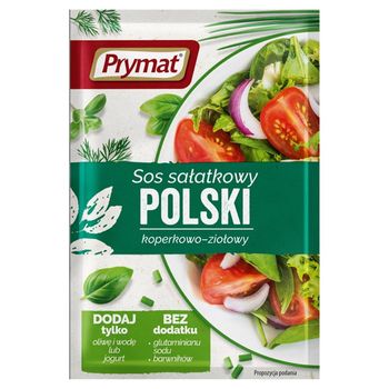 Prymat Sos sałatkowy polski koperkowo-ziołowy 9 g