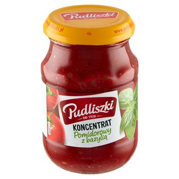 Pudliszki Koncentrat pomidorowy z bazylią 200 g