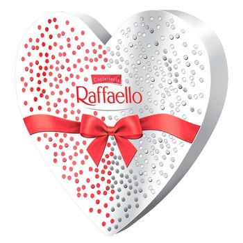 Raffaello Chrupiący wafelek z kokosem i całym migdałem w środku 140 g