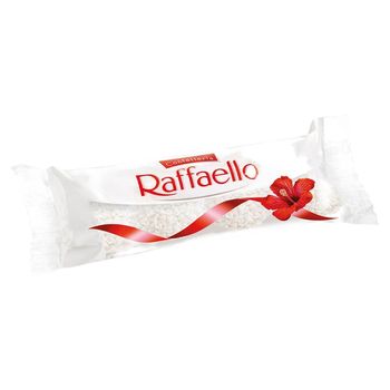 Raffaello Chrupiący wafelek z kokosem i całym migdałem w środku 40 g (4 sztuki)