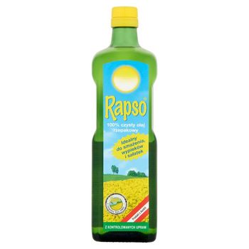 OLEJ RAPSO 0,75L RZEPAKOWY