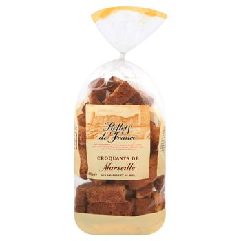 Reflets de France Kruche ciastka z migdałami i miodem 400 g