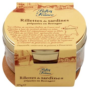 Reflets de France Konserwa z sardynek ze śmietaną crème fraîche i musztardą Dijon 125 g