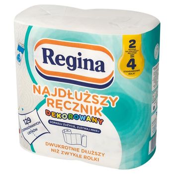 Regina Najdłuższy Ręcznik dekorowany 2 rolki