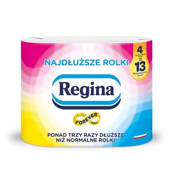 Regina Papier toaletowy najdłuższe rolki 4 rolki