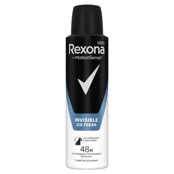 Rexona Men Invisible Ice Fresh Antyperspirant w aerozolu 150 ml