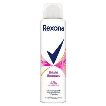 Rexona Women Essential Care Bright Bouquet Antyperspirant w sprayu 150 ml