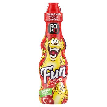 Roko Fun Marchew Wiśnia Jabłko Napój wieloowocowo-marchwiowy 330 ml