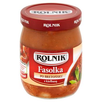 Rolnik Fasolka po bretońsku z kiełbasą 510 g