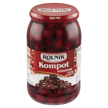 KOMPOT ROLNIK 900g/410g WISNIOWY