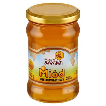 Sądecki Bartnik Miód wielokwiatowy pszczeli nektarowy 400 g