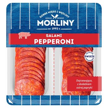 SALAMI MORLINY 100g PEPPERONI PL