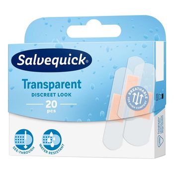 Salvequick plastry transparentne 20szt