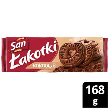 San Łakotki herbatniki kakaowe - 168 g