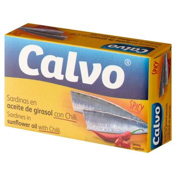 SARDYNKI CALVO 120g PIKANTNE