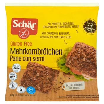 Schär Bezglutenowe bułki 250 g (5 sztuk)