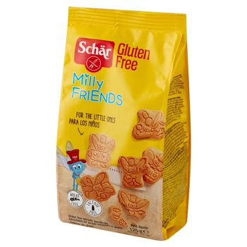 Schär Milly Friends Herbatniki bezglutenowe 125 g (31 sztuk)