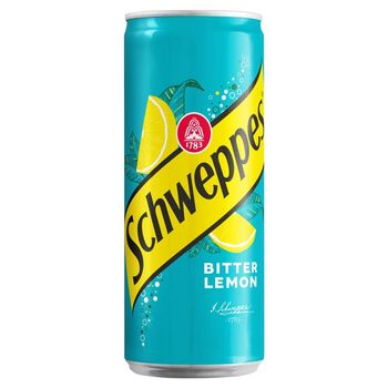 Schweppes Bitter Lemon Napój gazowany 330 ml