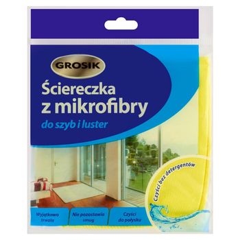SCIER.GROSIK MIKROFIBRA DO SZKLA