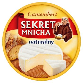 Sekret Mnicha Ser camembert naturalny 120 g