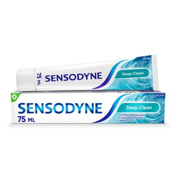 Sensodyne Deep Clean Pasta do zębów z fluorkiem 75 ml
