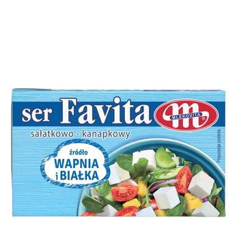 Mlekovita ser Favita 18% tł. 270g