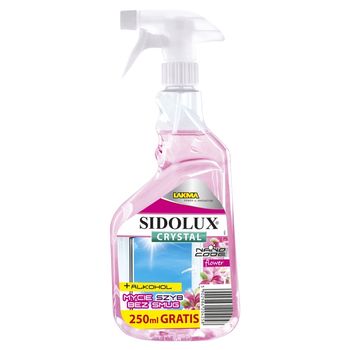 Sidolux Crystal Flower Płyn do mycia szyb 750 ml