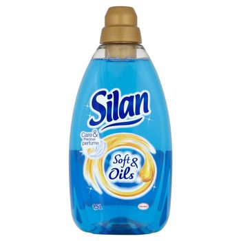 Silan Soft & Oils Blue Płyn do zmiękczania tkanin 1,5 l (50 prań)