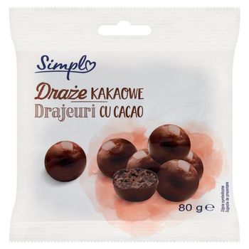 Simpl Draże kakaowe 80 g