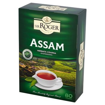 Sir Roger Assam Herbata czarna ekspresowa 136 g (80 torebek)