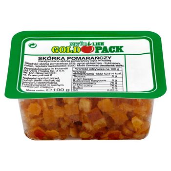 SKORKA GOLDPACK 100g POMARANCZOWA