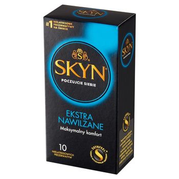 Skyn Nielateksowe prezerwatywy ekstra nawilżane 10 sztuk