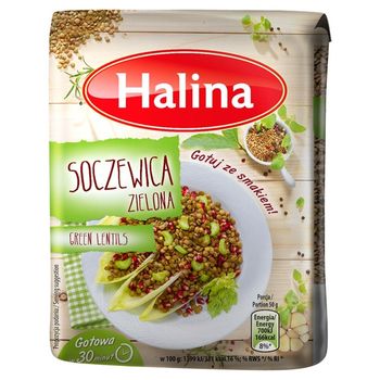 SOCZEWICA HALINA 500g ZIELONA