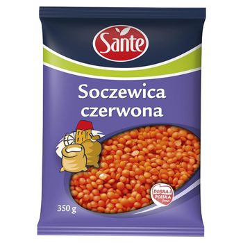 SOCZEWICA SANTE 350g CZERWONA