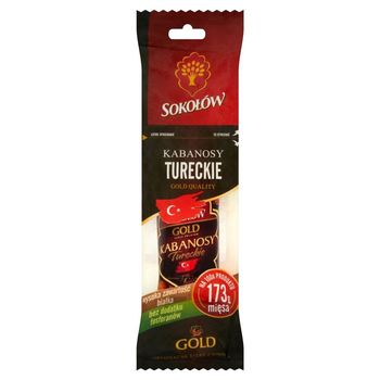 Sokołów Kabanosy tureckie Gold 120 g