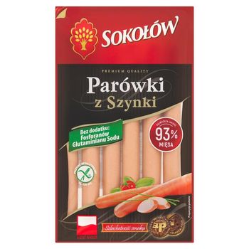 Sokołów Parówki z szynki 200 g