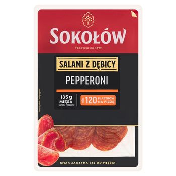 Sokołów Salami z Dębicy pepperoni 100 g