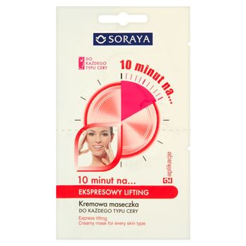 Soraya 10 minut na... Ekspresowy lifting Kremowa maseczka 10 ml (2 x 5 ml)