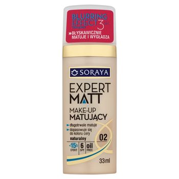 Soraya Expert Matt Make-up matujący 02 naturalny 33 ml