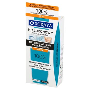Soraya Hialuronowy mikrozastrzyk Serum na dzień i na noc 30 ml