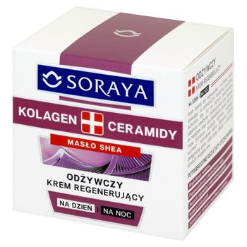 Soraya Kolagen + Ceramidy Odżywczy krem regenerujący na dzień i na noc 50 ml