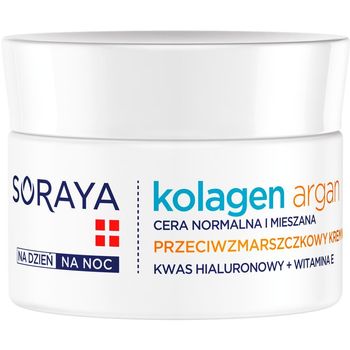 Soraya Kolahen+Argan Przeciwzmarszczkowy krem nawilżający dzień/noc 50 ml