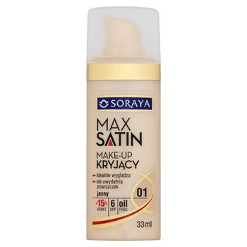 Soraya Max Satin Make-up kryjący 01 jasny 33 ml