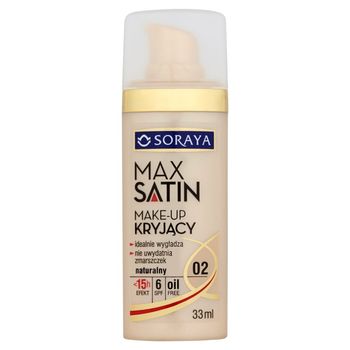 Soraya Max Satin Make-up kryjący 02 naturalny 33 ml