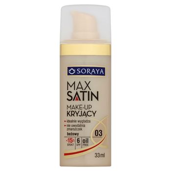Soraya Max Satin Make-up kryjący 03 beżowy 33 ml